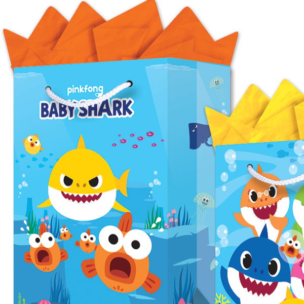 BOLSA GDE. BABY SHARK GRANMARK PZA